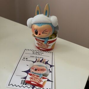 Labubu! The Monsters Cup Noodles Wacky Mart Series